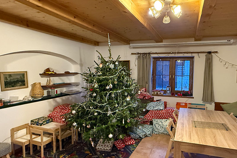 Vánoce na chalupě U domkáře v Rychlebských horách